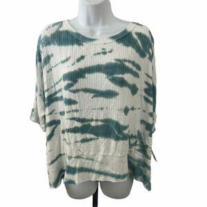 Vintage Havana Cut Out Tie Dye Top M NWT
